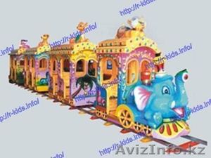 L1b R-KIDS: Электрический поезд аттракцион для парков и торговых центров. KAP-01 #1553296