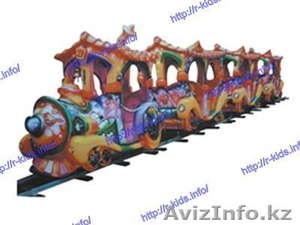 qH2 R-KIDS: Электрический поезд аттракцион для парков и торговых центров. KAP-01 #1553299