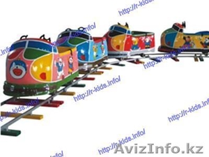 SYR4 R-KIDS: Электрический аттракцион паровозик для парков и торговых центров. K #1553314