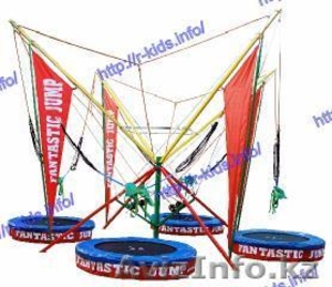 inJu R-KIDS: Мобильный аттракцион - батут “Тарзанка”. KMA-004 #1553329