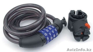Трос с кодовым замком на велосипед или детскую коляску #1555762