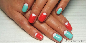 маникюр+покрытие шеллаком, гель-лаком, снятие #1560618