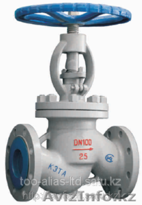 Вентили запорные фланцевые стальные J41H-40 (Ру-40)         #1559772