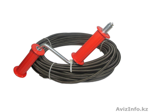 Трос прочистки с ручкой d.8мм х от 15м до 30м  #1564182