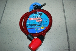 Защитный трос (цепь,  замок) на велосипед или коляску #1563724