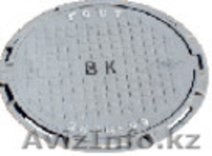 Люк чугунный,  тип-С,  круглый,  ВК,  ГТС,  ТС ...                                    #1562344