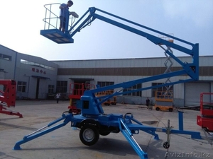 Автовышка - прицеп. Подъёмник коленчатый LX-14 #1574721