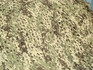 Сеть камуфляжная,  маскировочная,  армейская. Размер 3х6 мтров. #1577254