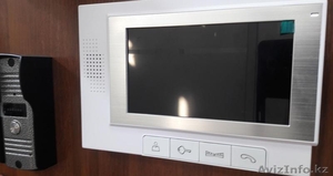 КОМПЛЕКТ ВИДЕОДОМОФОН + КНОПКА ВЫЗОВА #1575563