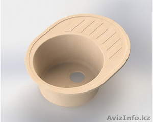 Продам кухонную мойку runde kort из искусственного камня #1585895