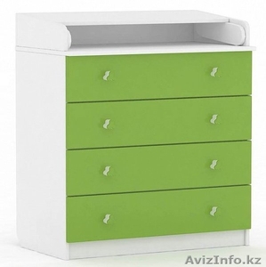 Комод фея 1580 (белый -лайм) #1585769