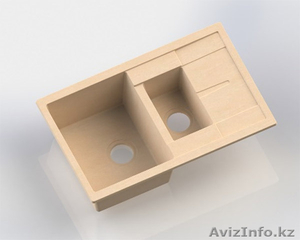 Продам кухонную мойку kvadra too из искусственного камня #1585875