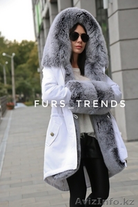 Пошив парок, шуб, жилетов с аукционного меха Saga Furs песец, лиса, норка #1590733