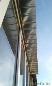 Крыша на балкон с отделкой потолка #1590978