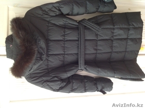 Женский пуховик  натуральный гусиный пух #1594595