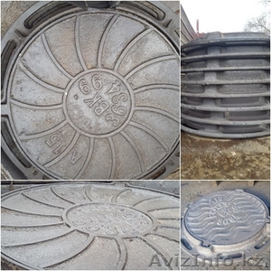 Люки чугунные канализационные Тип Л #1595548