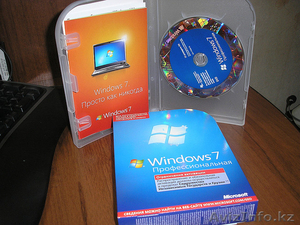Microsoft Win 7  Professional Russian   BOXX 32 64 Bit #1598948