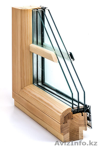 Европейские дерево-алюминиевые окна Кокшетау #1598915
