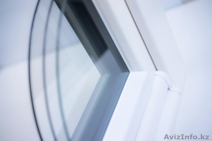 Деревянные,  дерево-алюминиевые окна,  витражи,  безрамное остекление #1599597