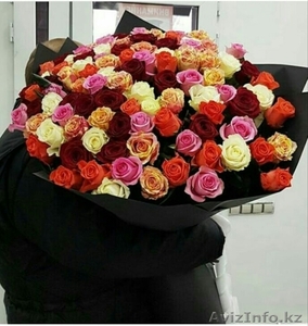 Свежие букеты с доставкой по Алматы #1599749