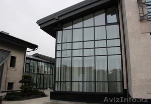 Деревянные окна из лиственницы с Белоруссии Кокшетау #1599152