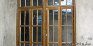 Окна из лиственницы с Европы Казахстан #1599158