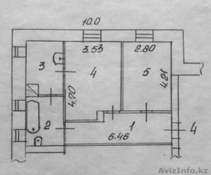 СРОЧНО продам 2-х комнатную квартиру! #1595790