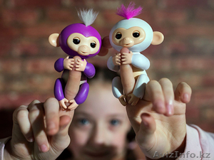 Оригинал Интерактивная обезьянка Fingerlings #1601322