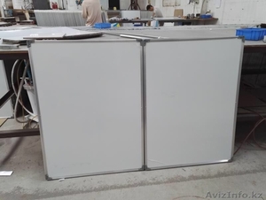 Доска школьная, меловая, трехэлементная, магнитно-маркерная, грифельная #1600452