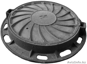 Люк чугунный С250,  тип-Т 1 #1602266