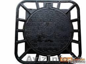 люк с запорным устройством из высокопрочного чугуна #1604274