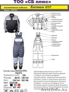  Спецодежда ТОО СБ плюс #1605928