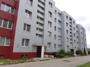 1-комнатная квартира с балконом в реновированном доме городе Науйойи Акмяне #1608223