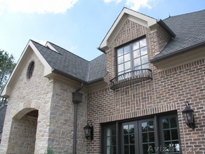 Отделка фасадов кирпичом #1606316