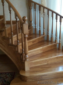 Деревянные лестницы на заказ в городе Алматы #1612180