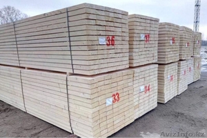 Пиломатериалы. Хвойный лес. Береза #1610303