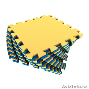 Развивающий мягкий пол,  детские коврики пазлы #1609795