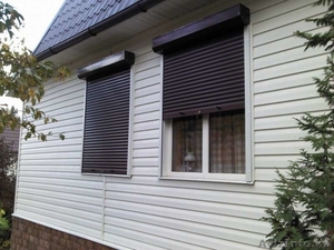 Рольставни и роллеты на окна двери ворота #1613156