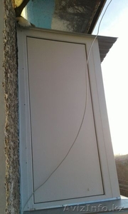 Установка крыши на балконе с обшивкой потолка. Низкие цены! #1354273