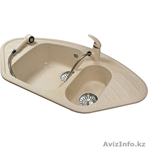 Кухонные мойки из искусственного камня - оптовые поставки #1610236