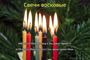 Церковные свечи восковые #1612453