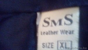 плащ женский кожаный черного цвета #1613665