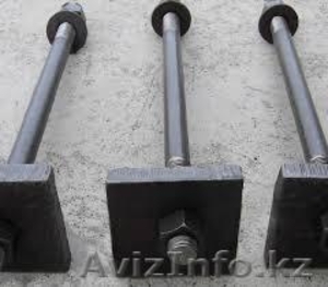 Производим анкерные фундаментные болты с анкерной плитой тип 2.1 #1616700