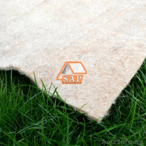 Полотно нетканое иглопробивное с семенами трав #1529521