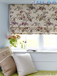Римские и рулонные шторы,  жалюзи,  декор окон #1620264