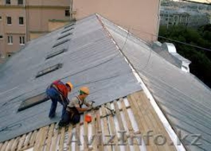 Ремонт крыши,  Замена шифера на профнастил в Алматы #1621122