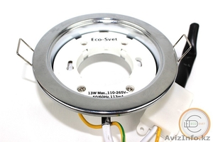 LED встраиваемый светильник спот GX53 Лед Экосвет #1619592