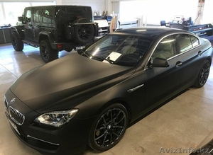 Классический черный матовый автовинил #1624898