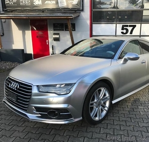 Пленка матовое серебро автовинил #1624907