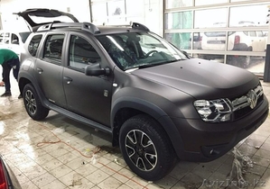 Автовинил керамический черный матовый сатин #1624899